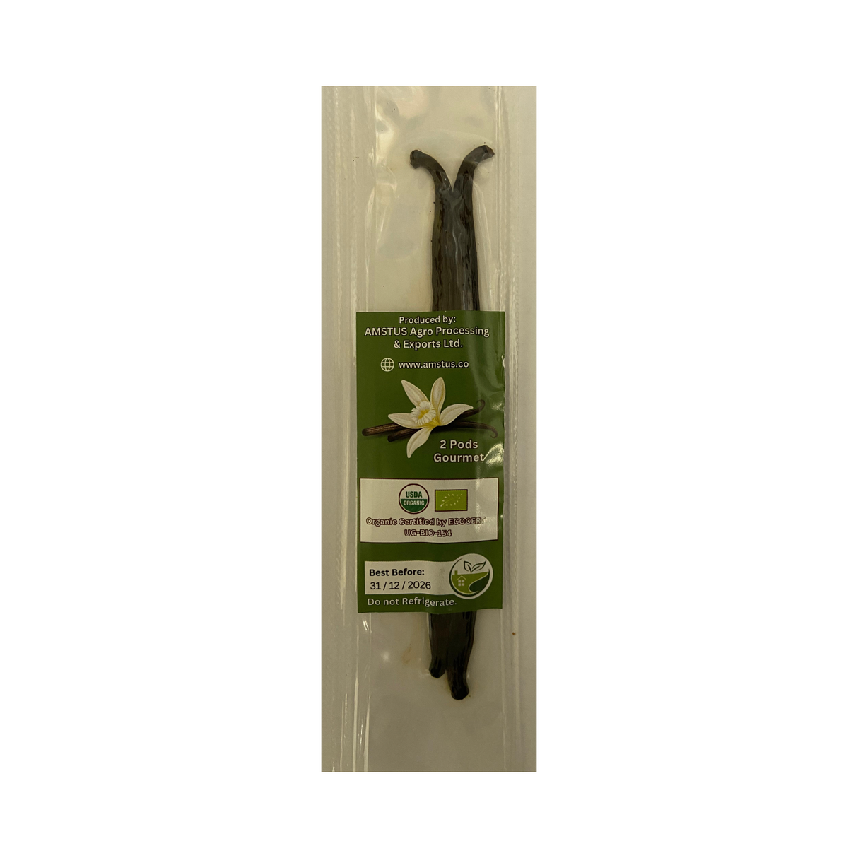 AMSTUS Vanilla Gourmet Pods | 2 pcs