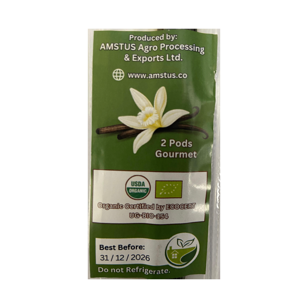 AMSTUS Vanilla Gourmet Pods | 2 pcs