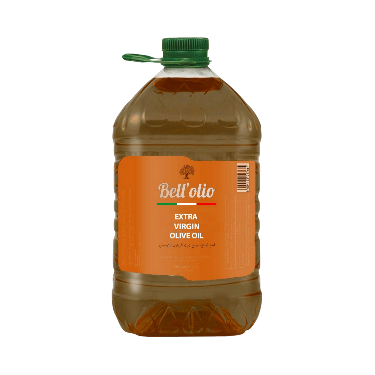 BELL OLIO Extra Virgin Olive Oil | 5 Liters