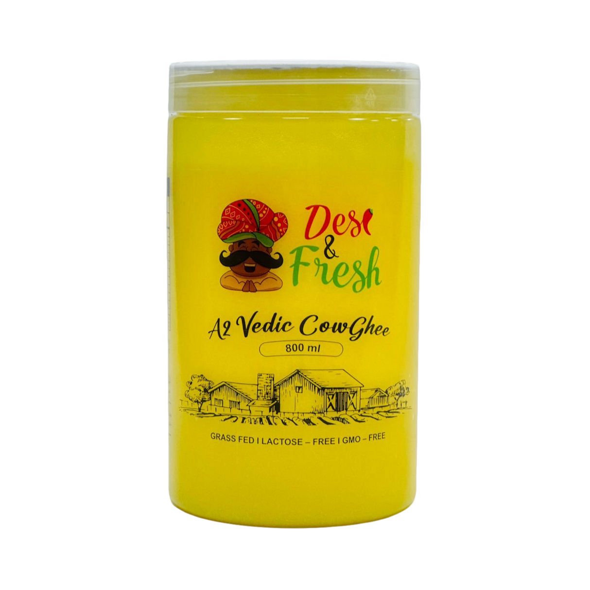 DESI & FRESH A2 Vedic Cow Ghee | 800 ml