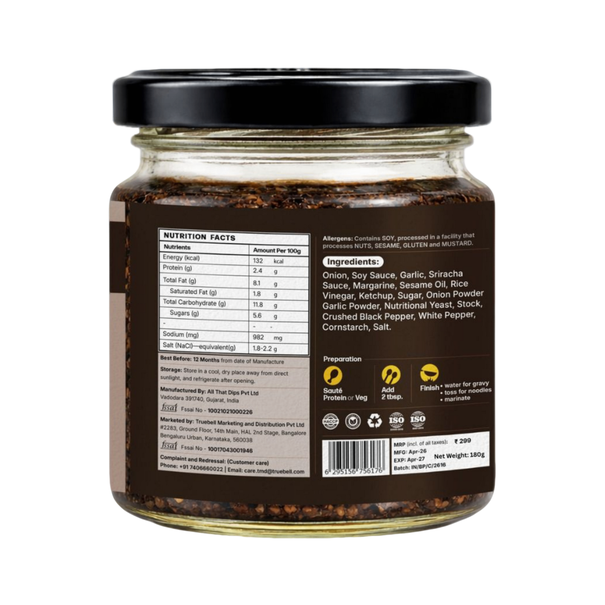 ASF Black Pepper Stir Fry Sauce | 180g