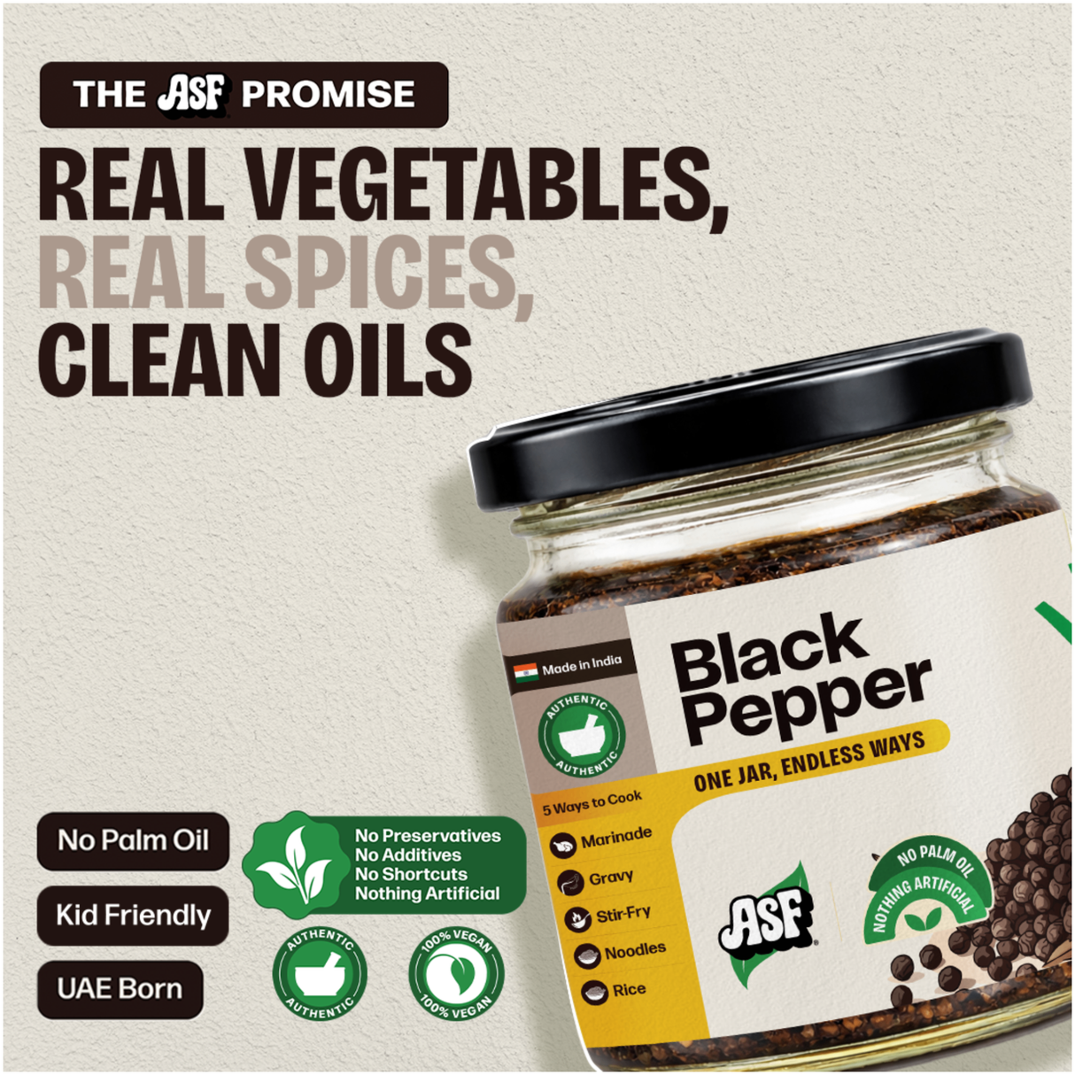 ASF Black Pepper Stir Fry Sauce | 180g