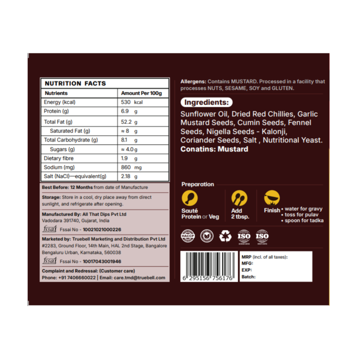 ASF Desi Crispy Chilli Oil | 180g