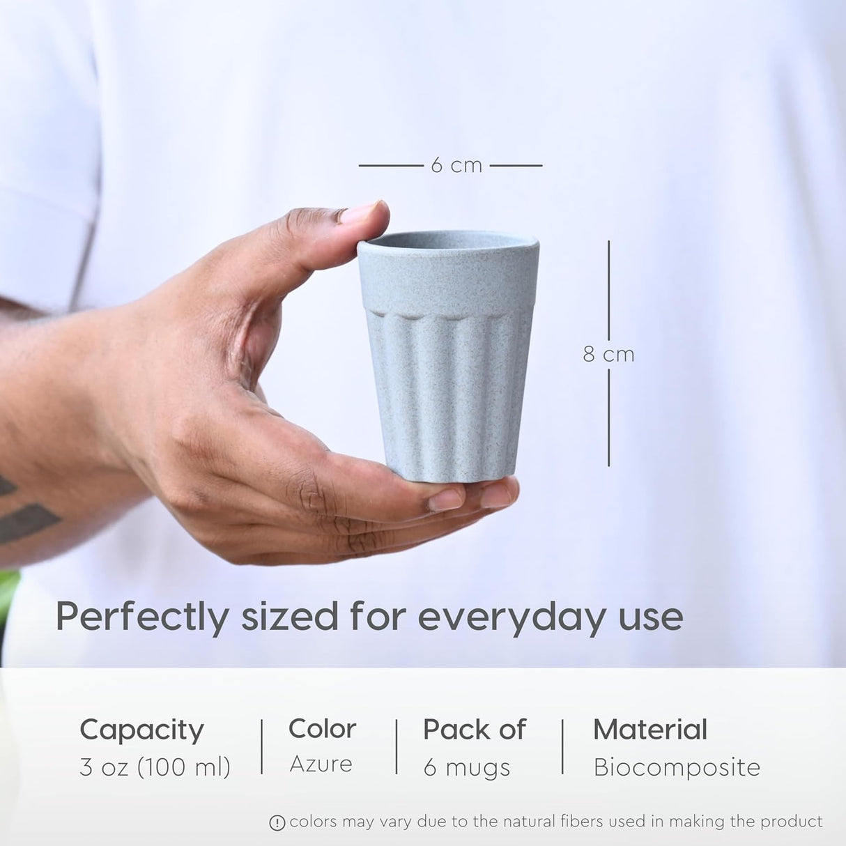 FRENVI Cutting Chai Cup 100 ml | 6 Pcs