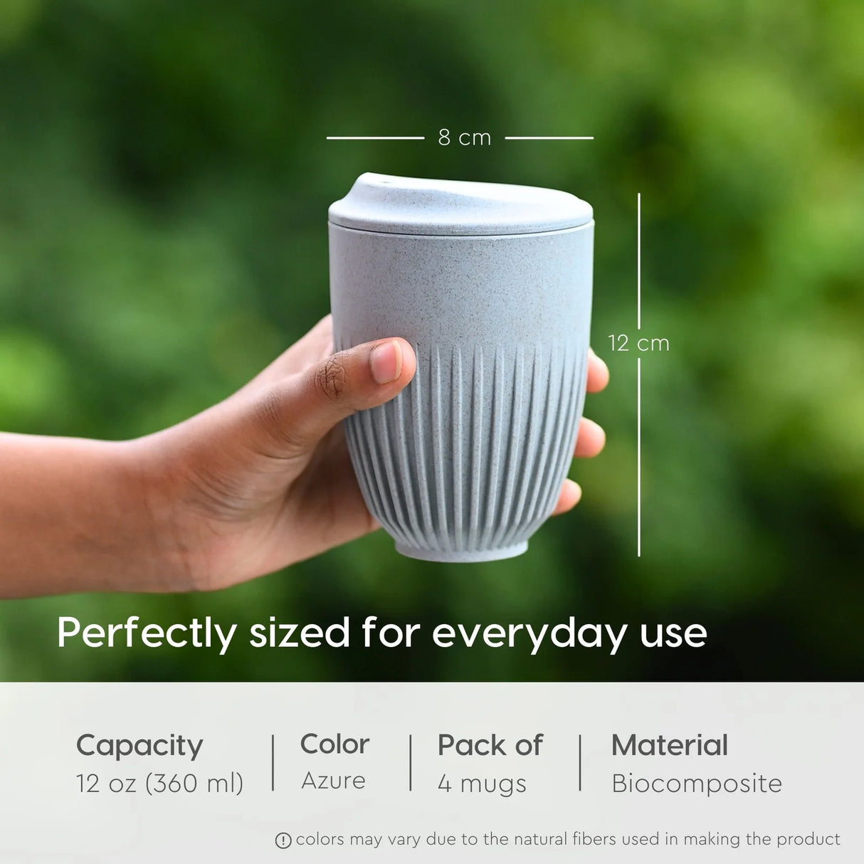 FRENVI Retro Cup 350 ml | 4 Pcs