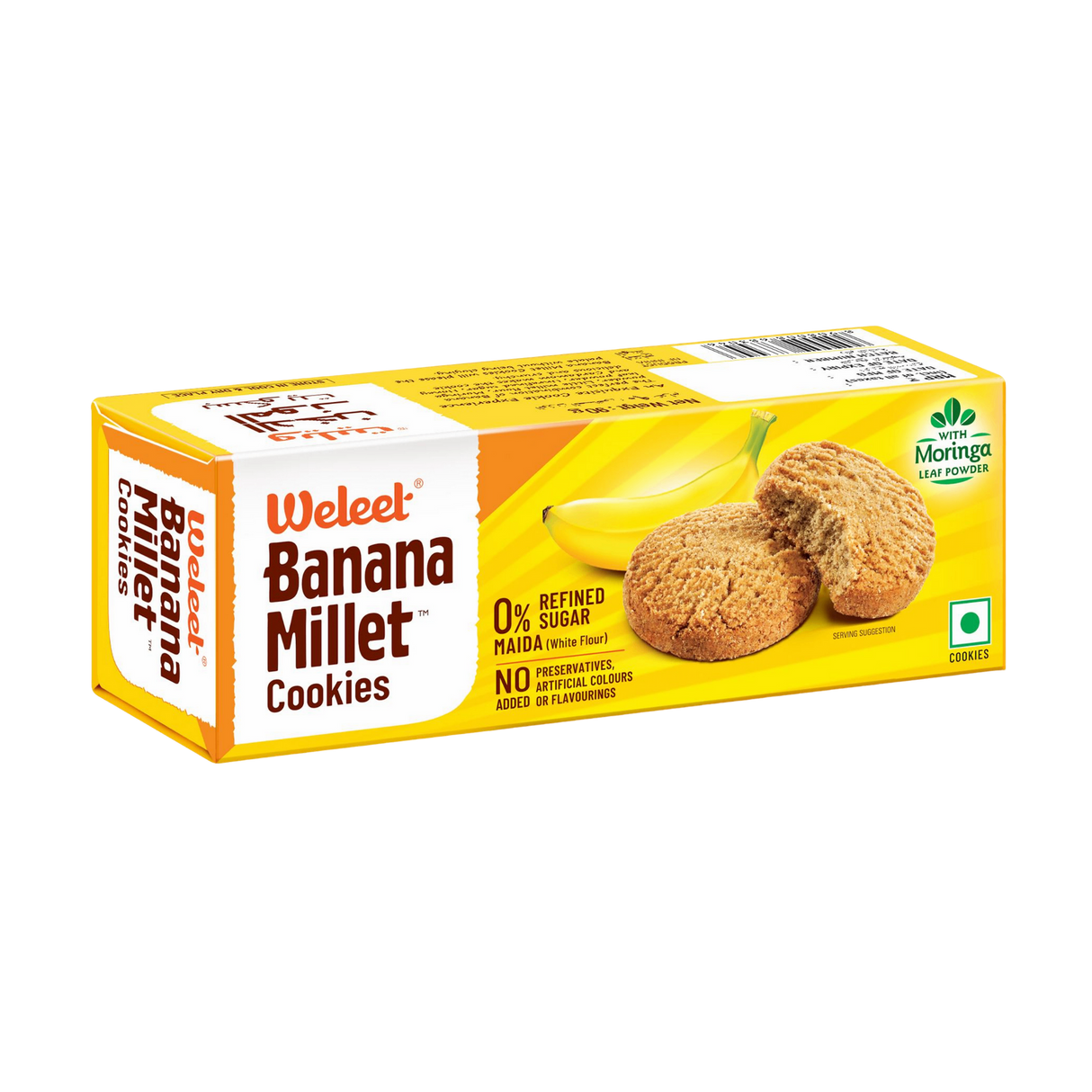 WELEET Millet Cookies - Banana
