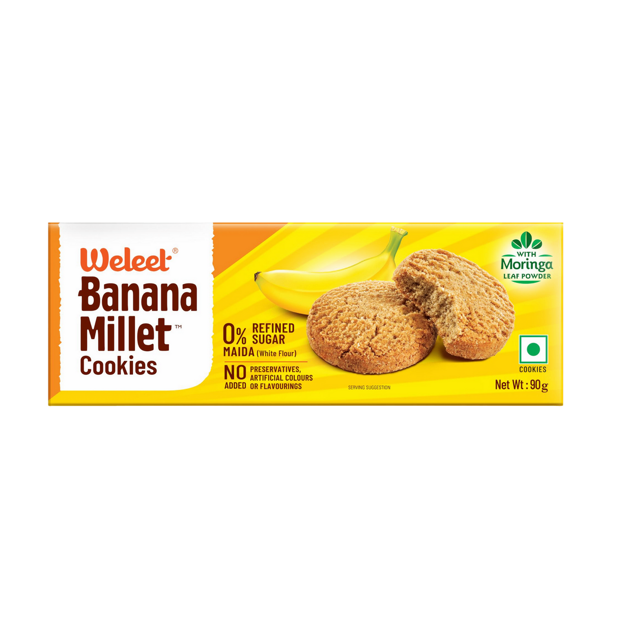 WELEET Millet Cookies - Banana