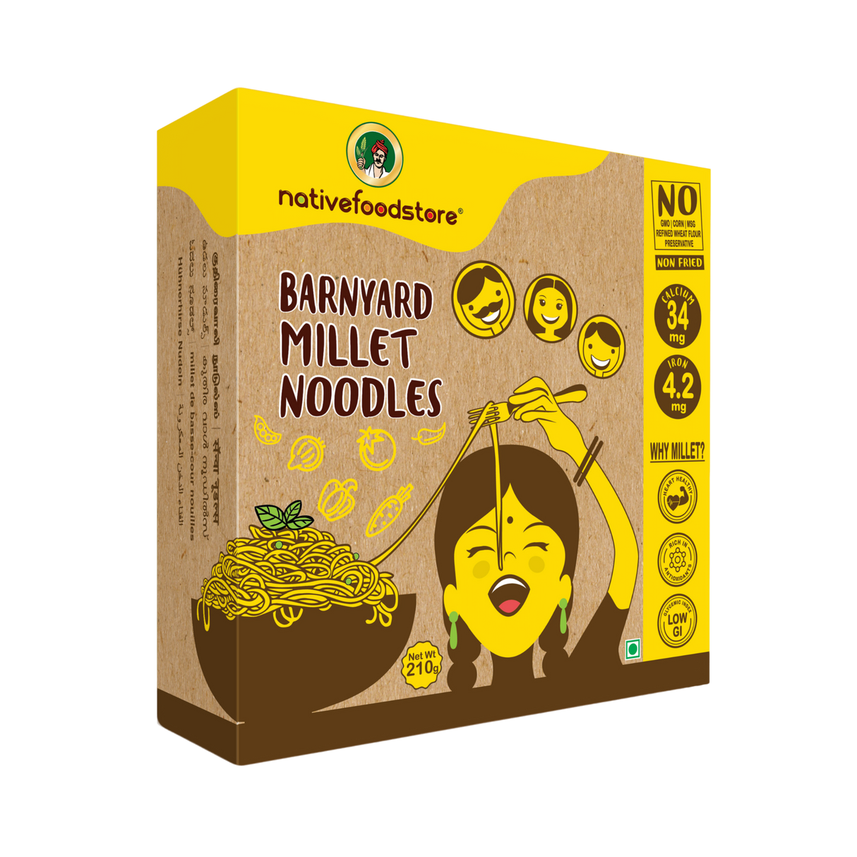NFS Hakka Noodles: Barnyard Millet