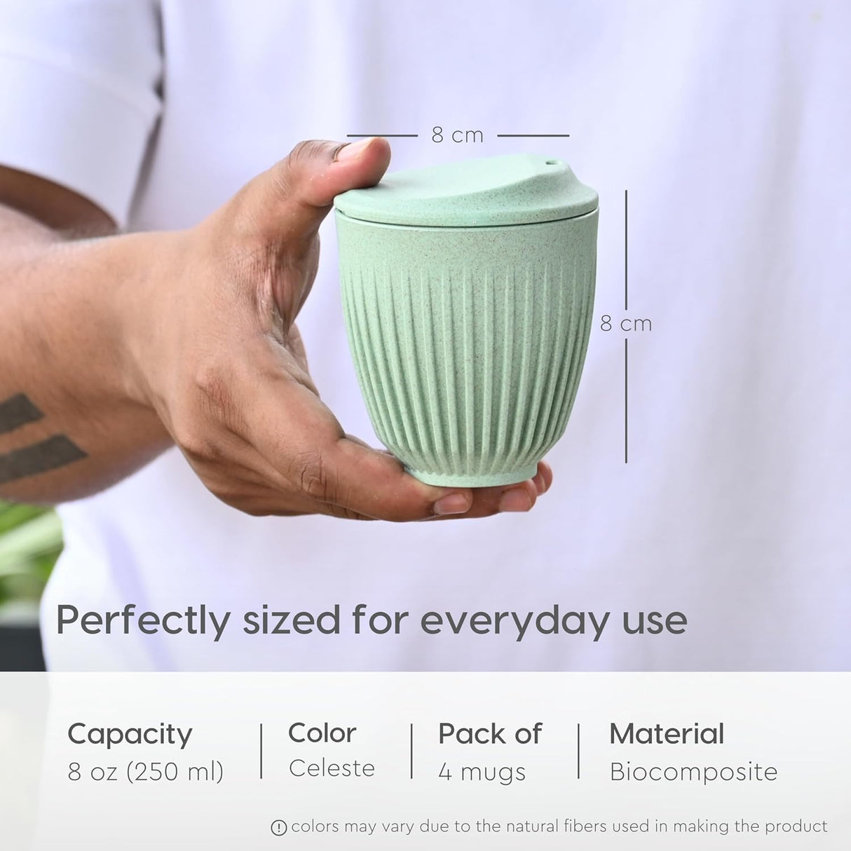 FRENVI Retro Cup 250 ml | 4 Pcs