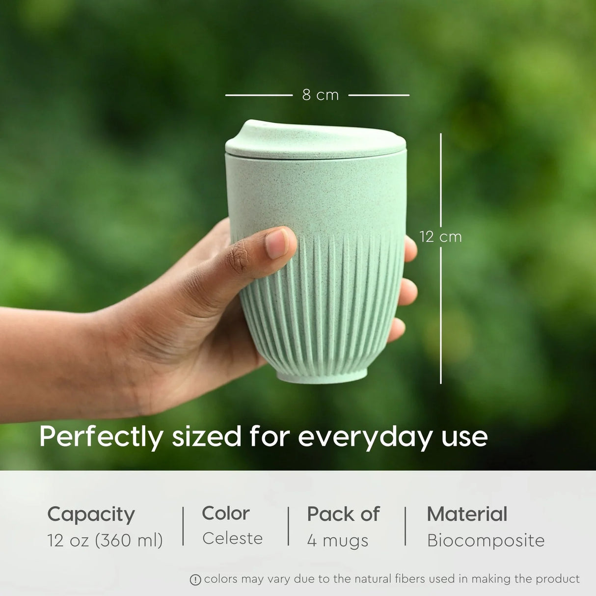 FRENVI Retro Cup 350 ml | 4 Pcs