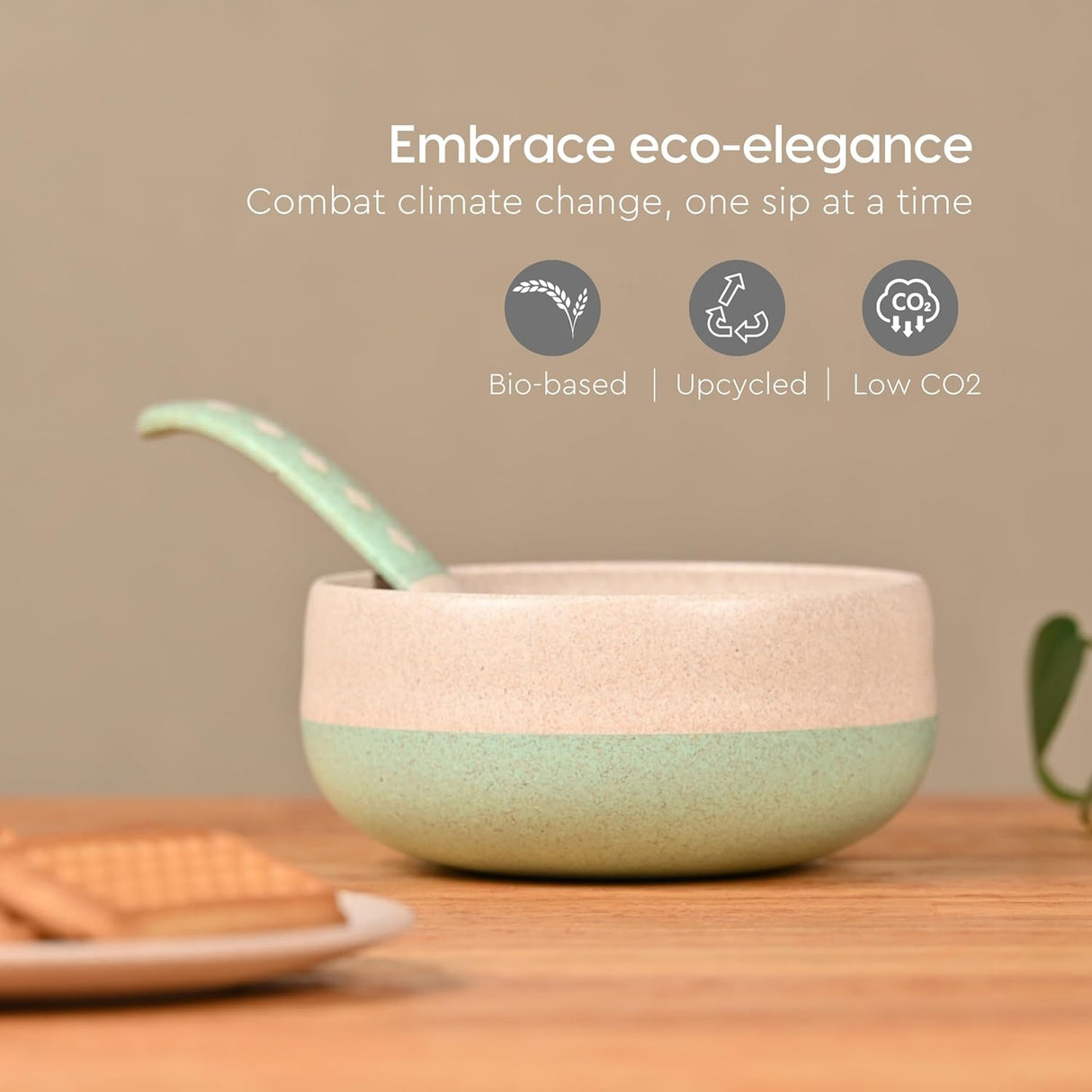 FRENVI Kids Feeding Bowl with Spoon 250 ml | 4 Pcs