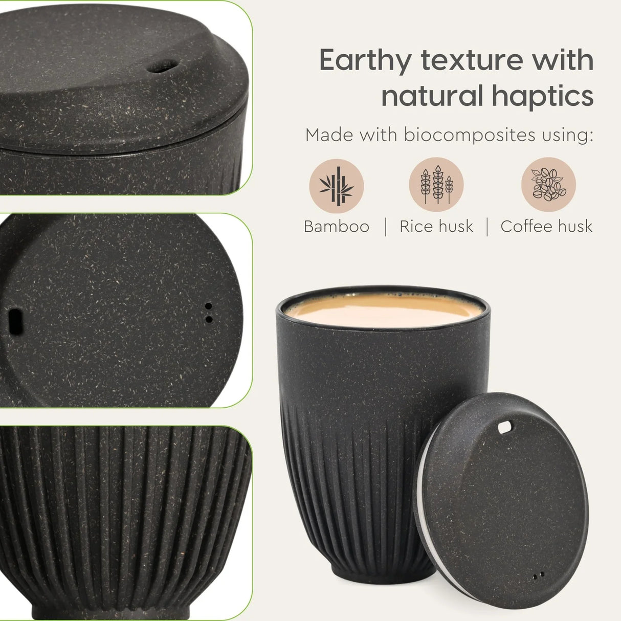 FRENVI Retro Cup 350 ml | 4 Pcs