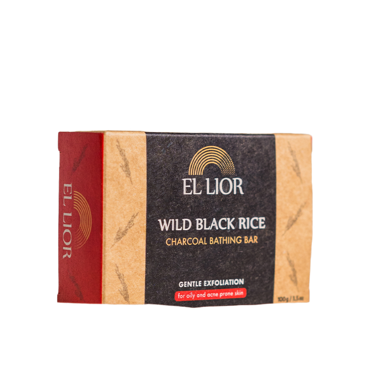 EL LIOR Wild Black Rice Charcoal bathing bar