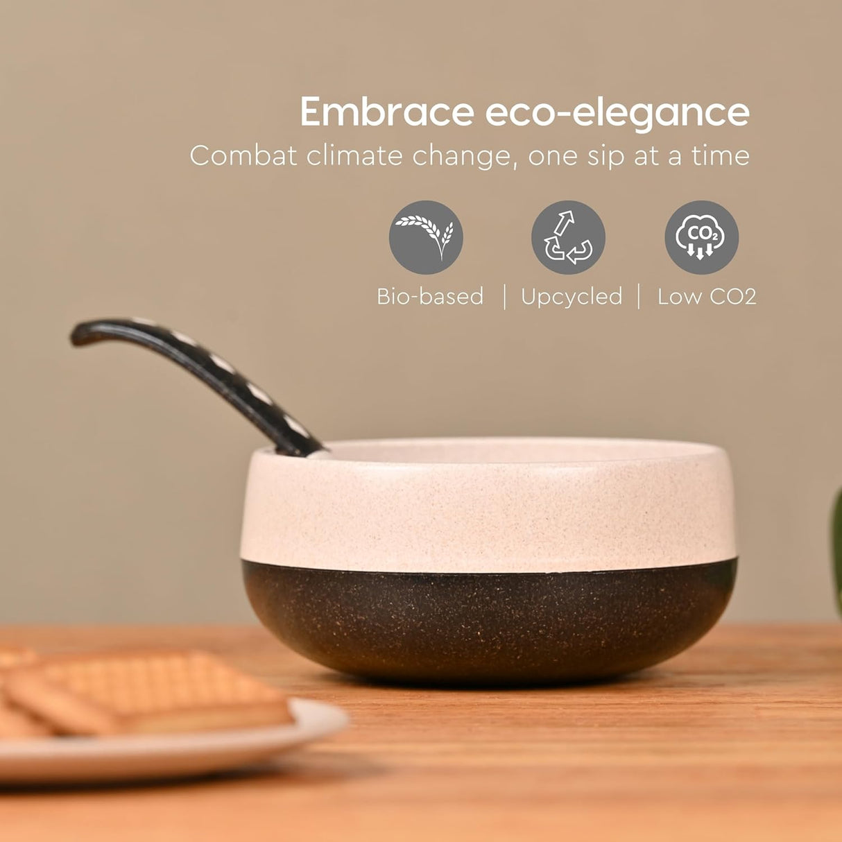 FRENVI Kids Feeding Bowl with Spoon 250 ml | 4 Pcs