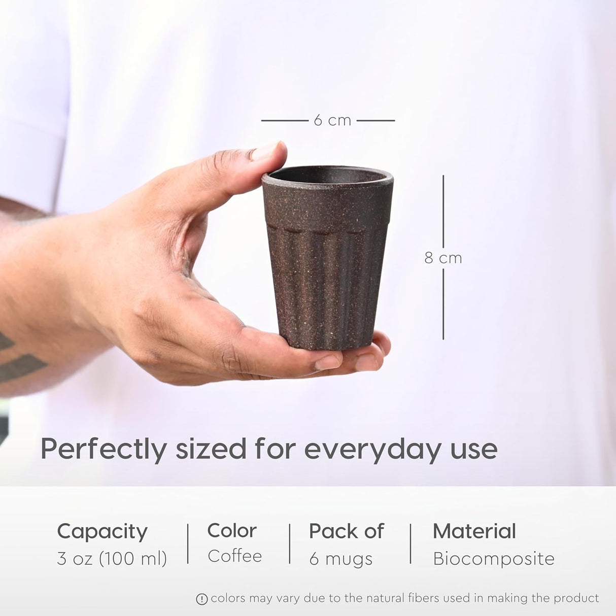 FRENVI Cutting Chai Cup 100 ml | 6 Pcs