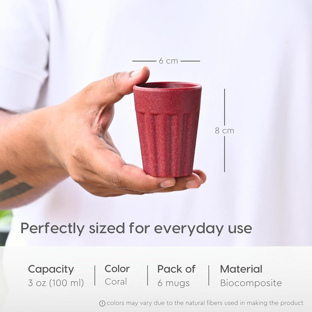 FRENVI Cutting Chai Cup 100 ml | 6 Pcs