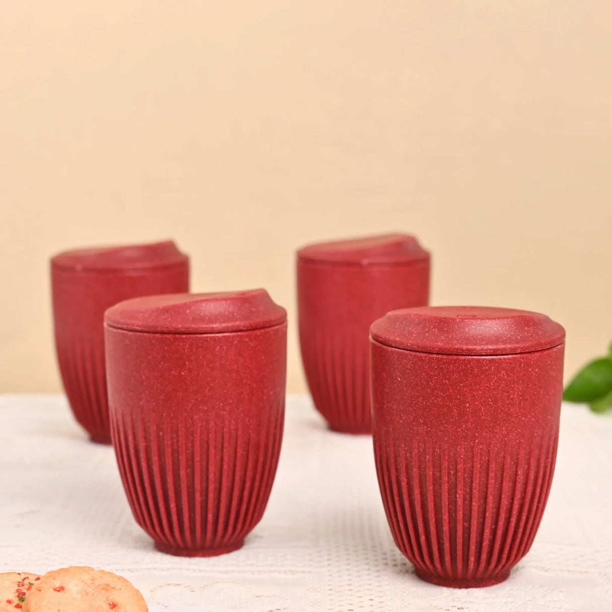 FRENVI Retro Cup 350 ml | 4 Pcs