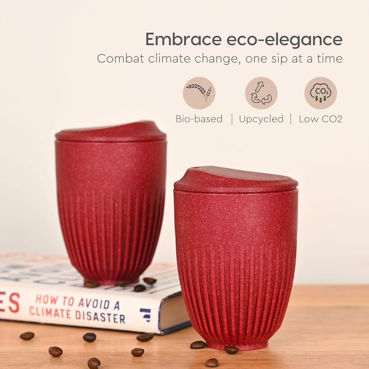 FRENVI Retro Cup 350 ml | 4 Pcs