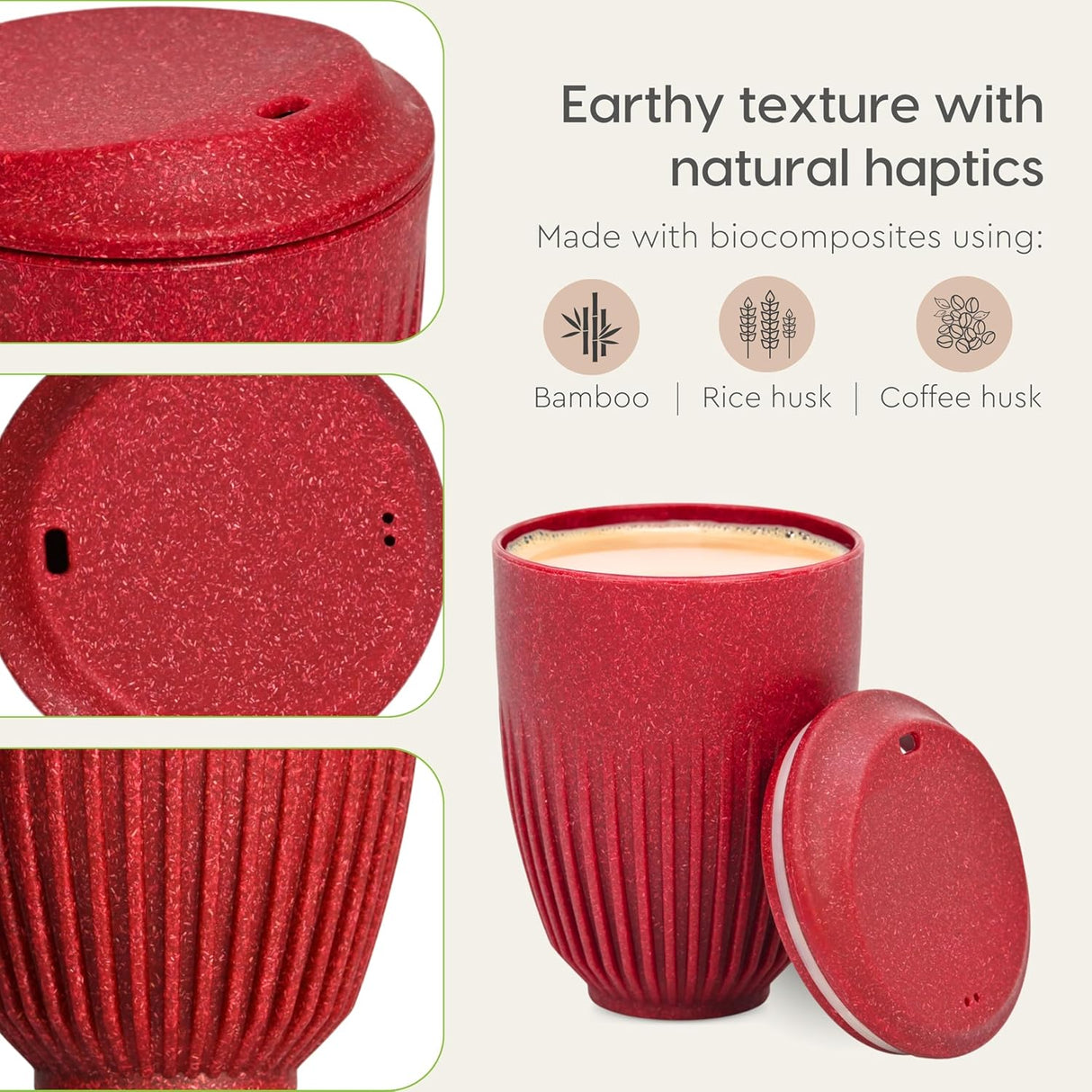 FRENVI Retro Cup 350 ml | 4 Pcs