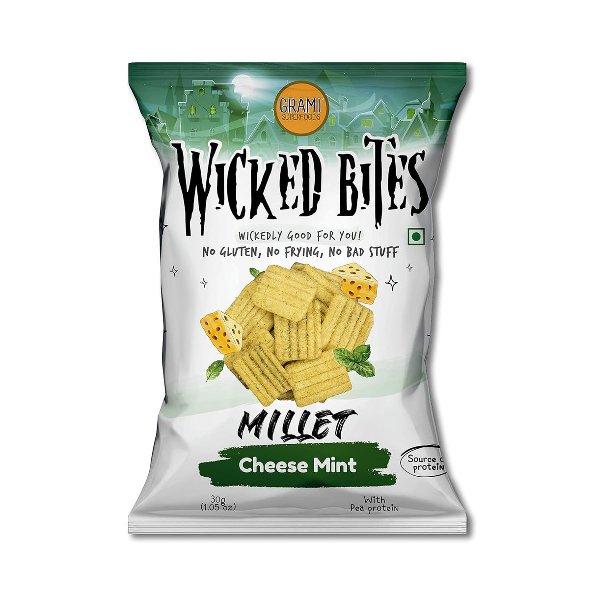 GRAMI Millet Wicked Bites: Cheese Mint