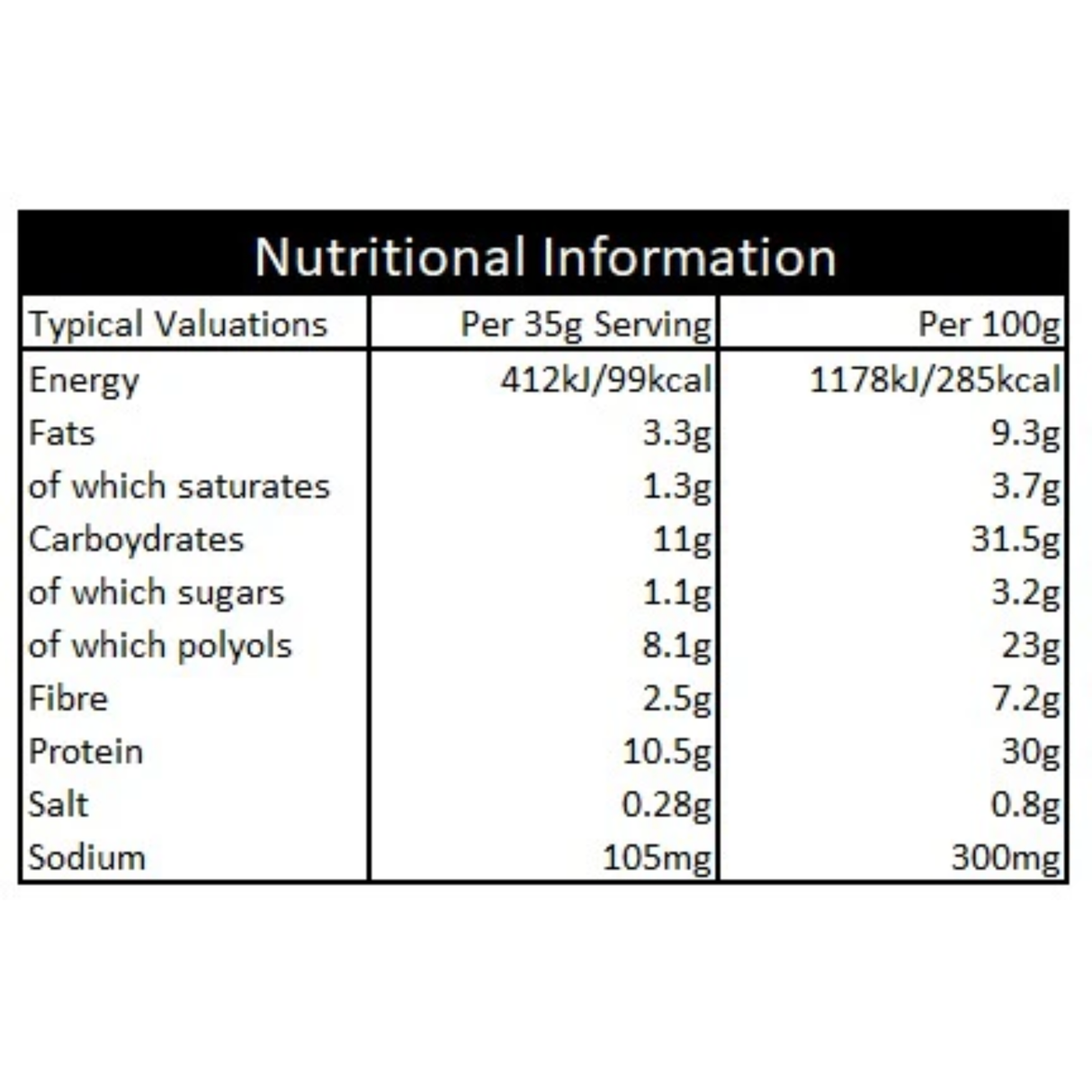 YubiBar Cookies & Cream Protein Bar