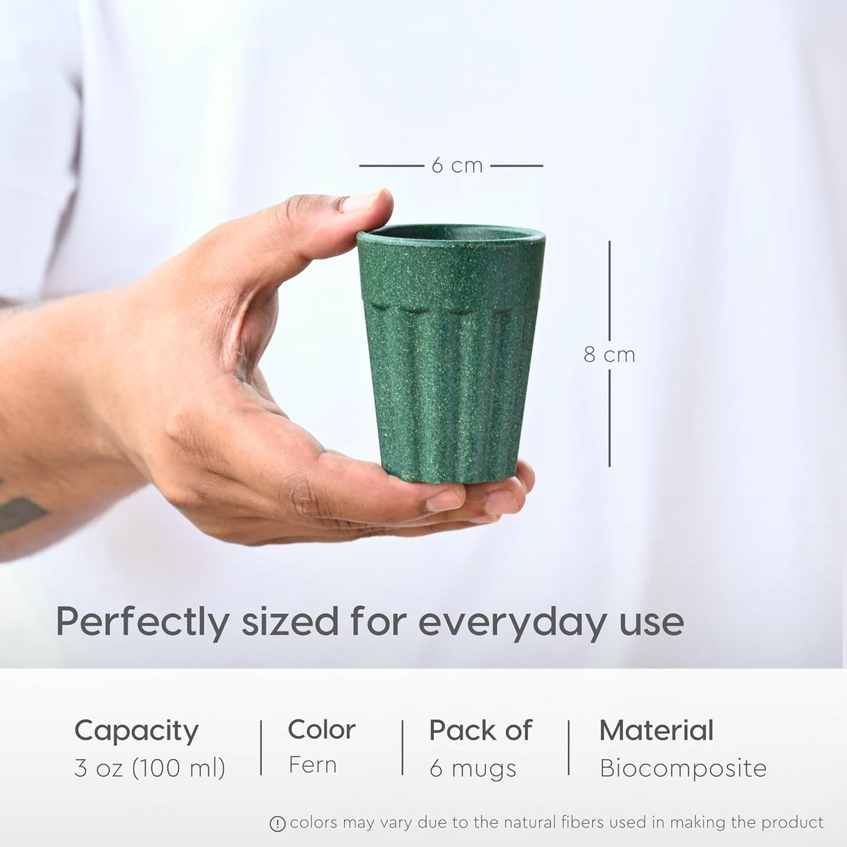 FRENVI Cutting Chai Cup 100 ml | 6 Pcs