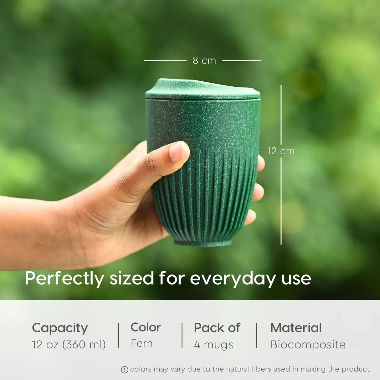 FRENVI Retro Cup 350 ml | 4 Pcs