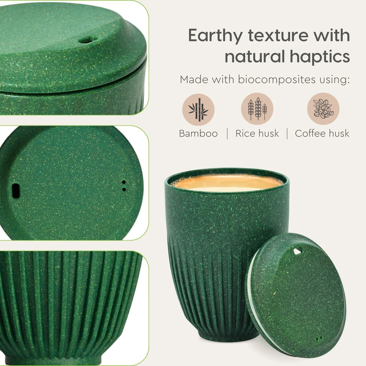 FRENVI Retro Cup 350 ml | 4 Pcs