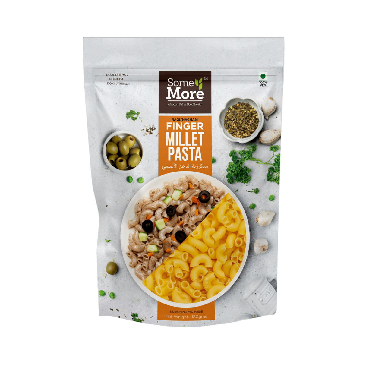 SOME MORE Pasta: Finger Millet (Ragi)