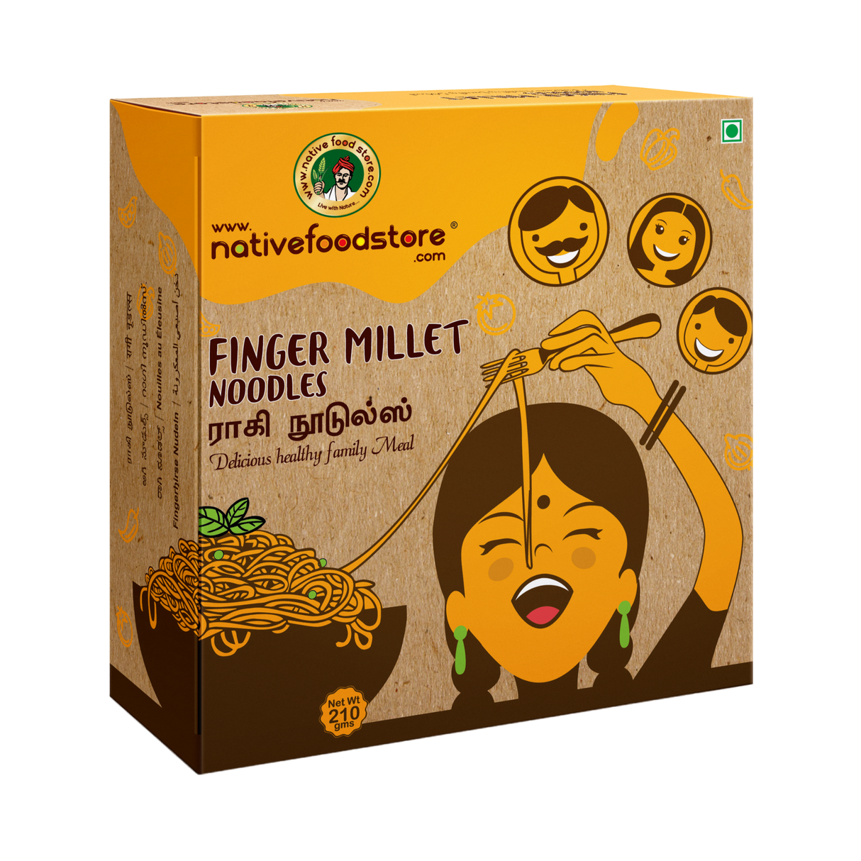 NFS Hakka Noodles: Finger Millet (Ragi)