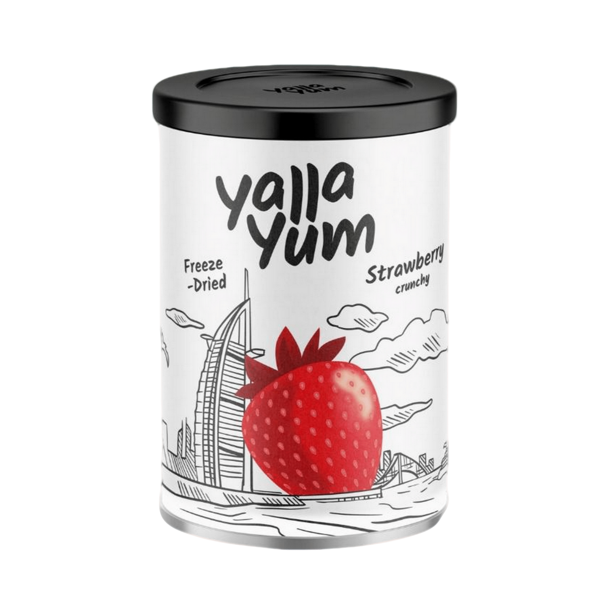YALLA YUM Freeze Dried Strawberry | 20 g CAN