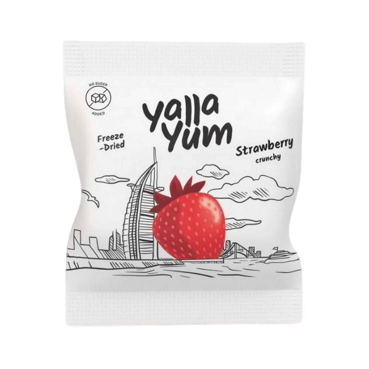 YALLA YUM Freeze Dried Strawberry | 8 g