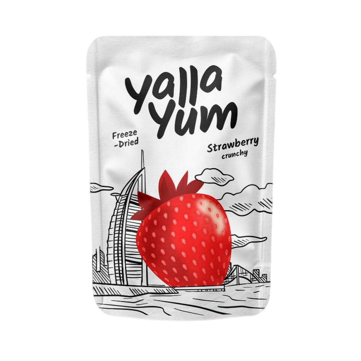 YALLA YUM Freeze Dried Strawberry | 20 g