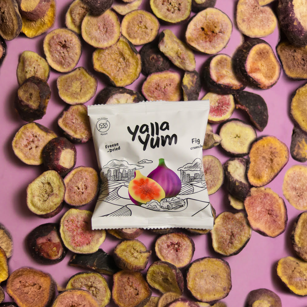 YALLA YUM Freeze Dried Fig | 6 x 15 g
