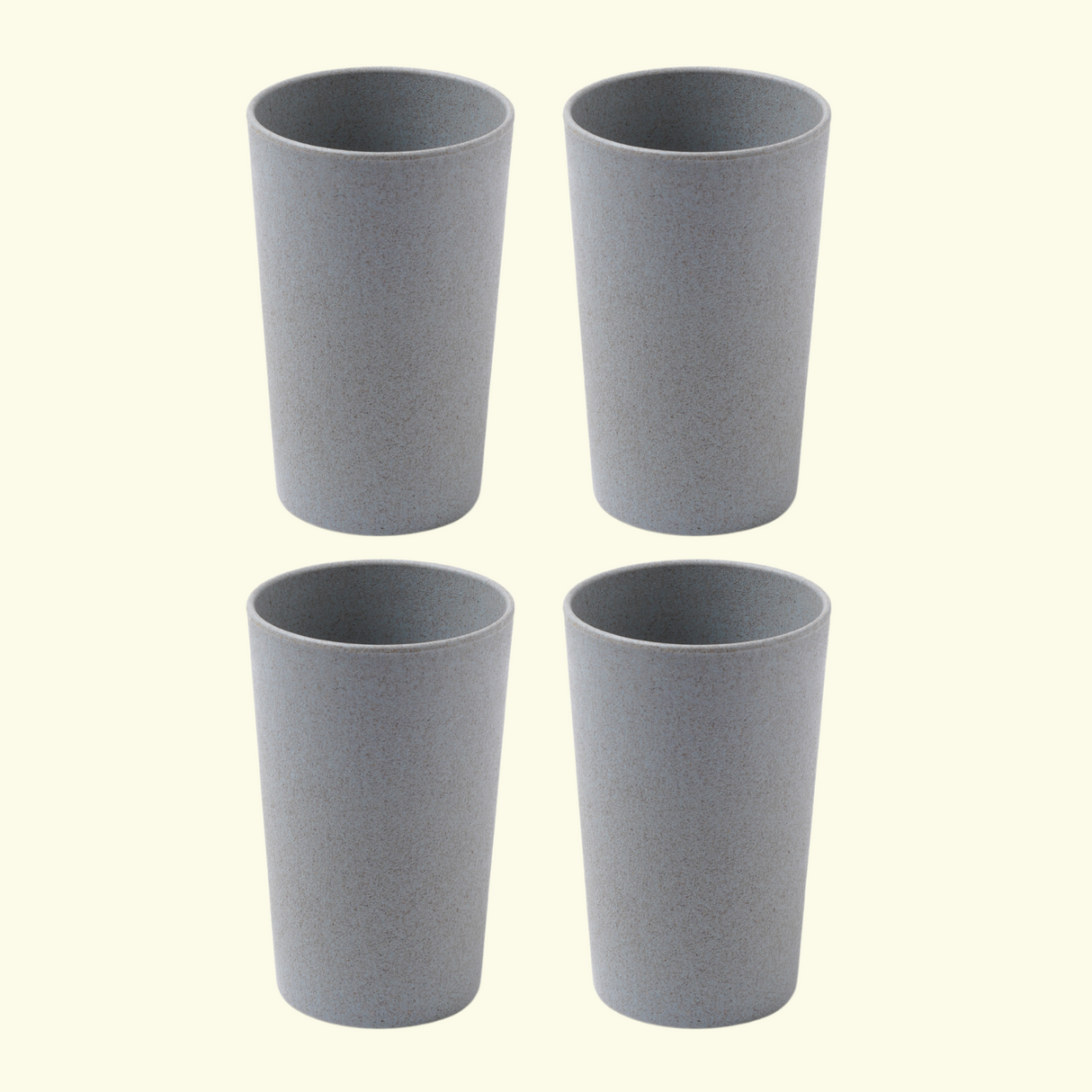 FRENVI Frosted Tumbler Cup 250 ml | 4 pcs