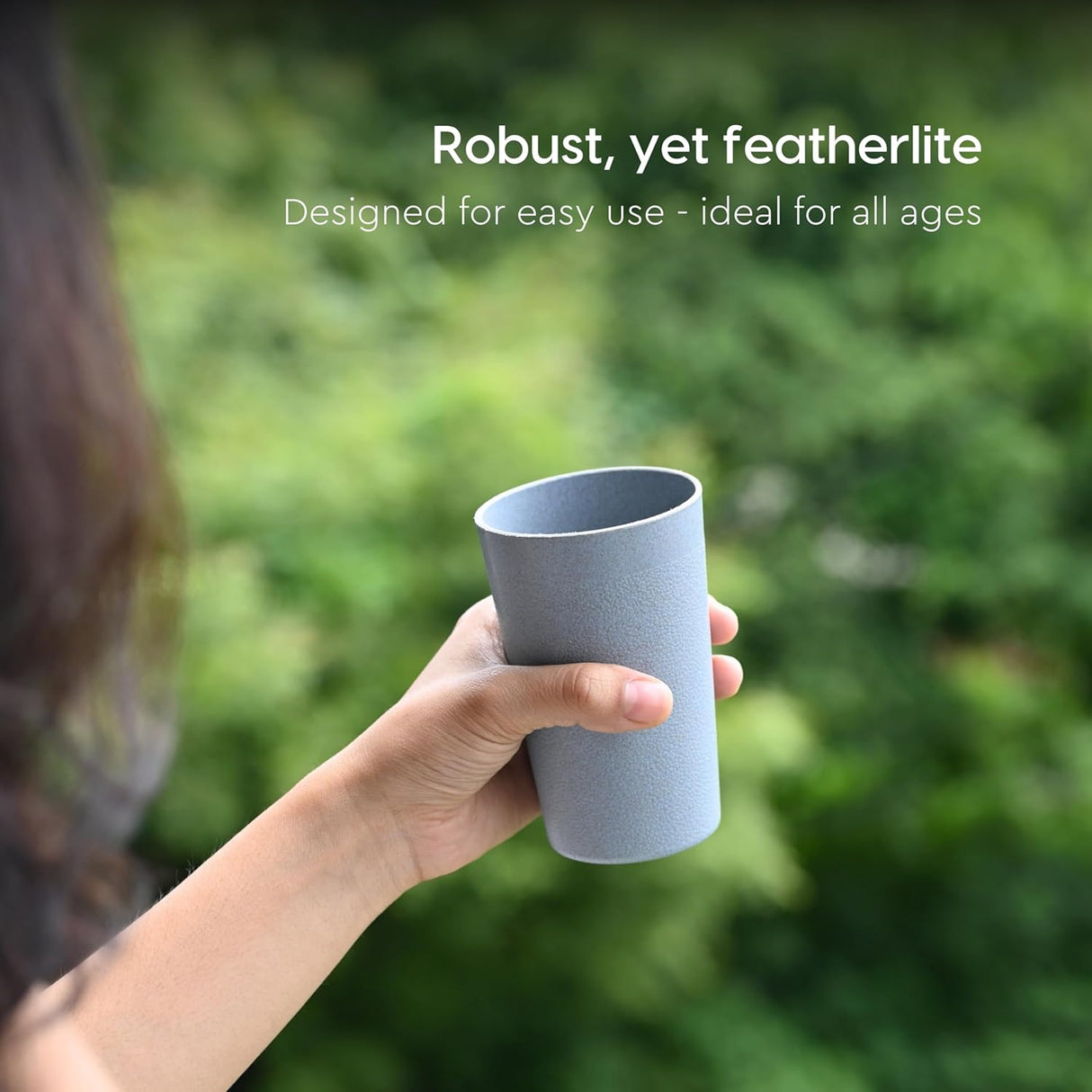 FRENVI Frosted Tumbler Cup 250 ml | 4 pcs