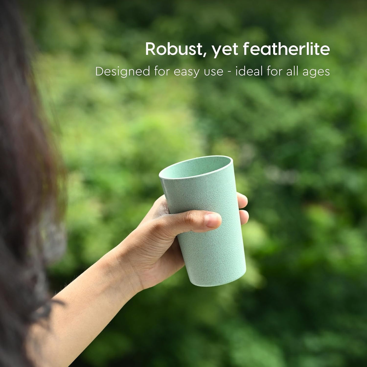 FRENVI Frosted Tumbler Cup 250 ml | 4 pcs