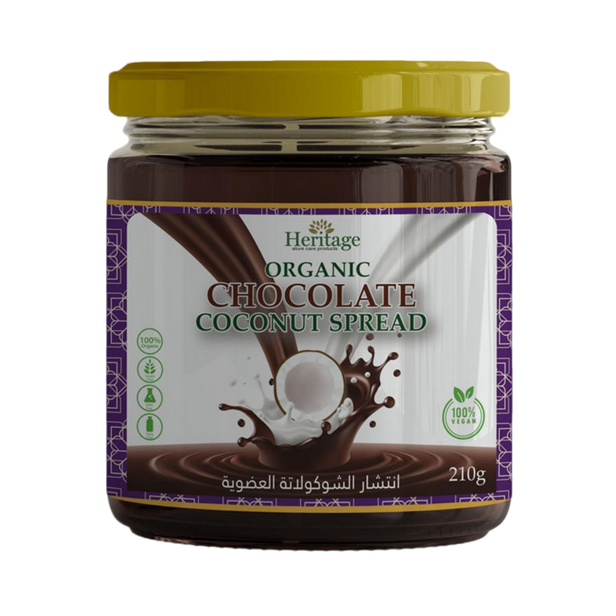 HERITAGE Organic Chocolate Coconut Spread