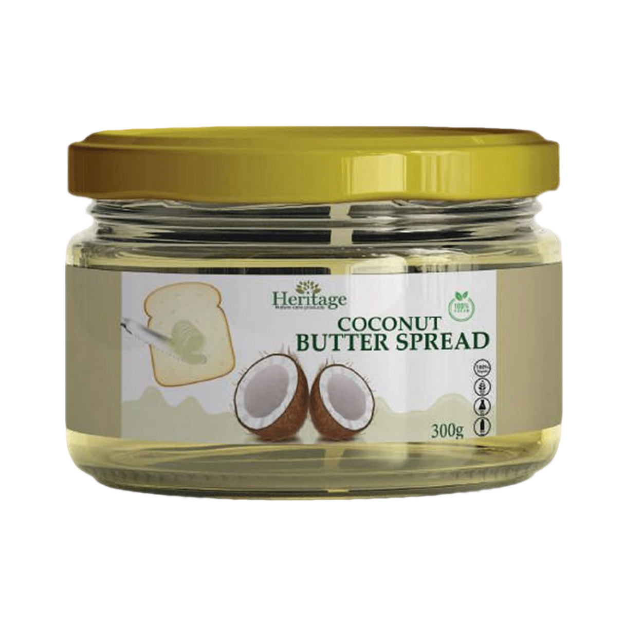 HERITAGE Organic Coconut Butter Spread