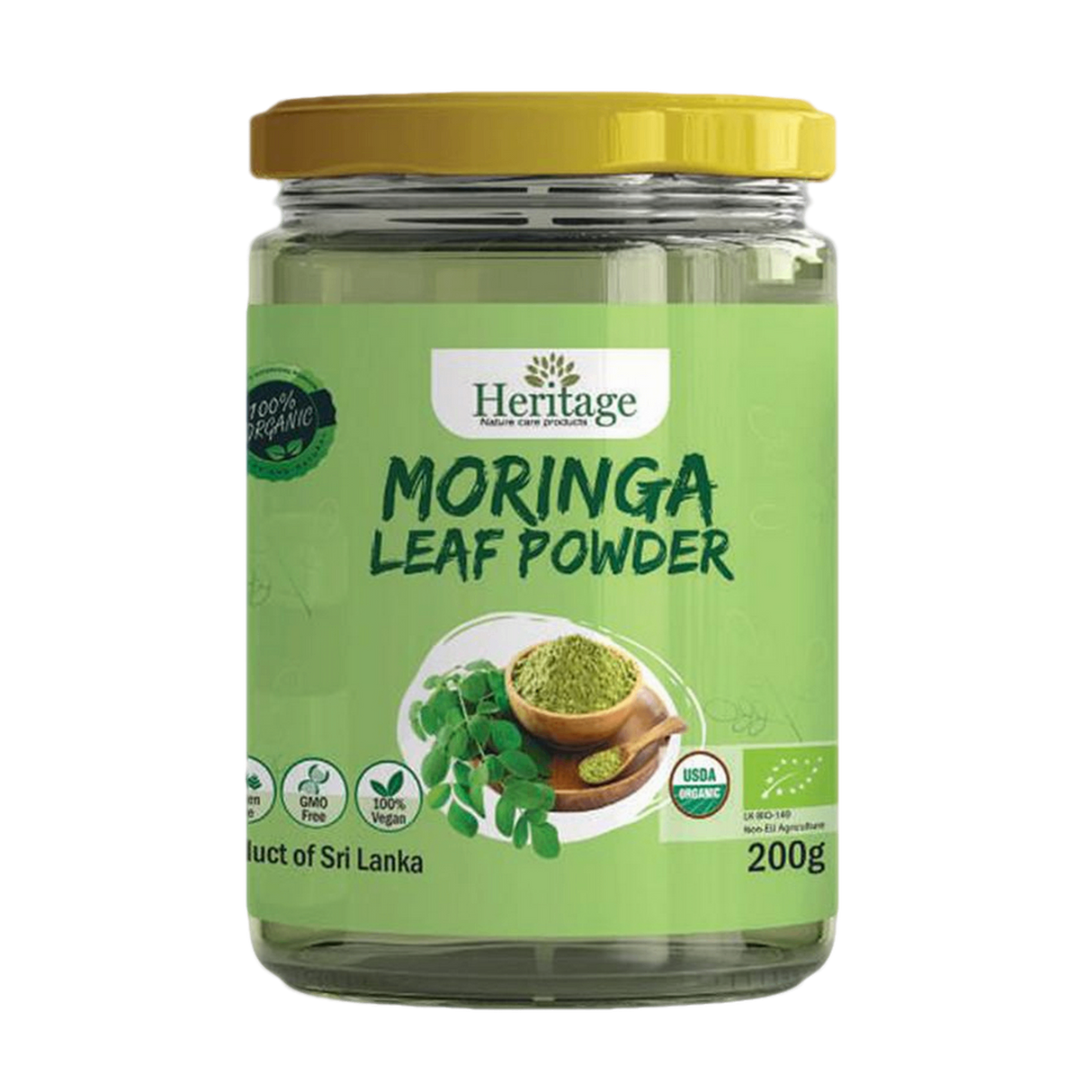 HERITAGE Organic Moringa Leaf Powder