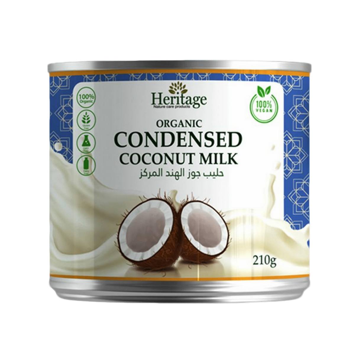 HERITAGE Organic Condensed Coconut Milk | 210 ml