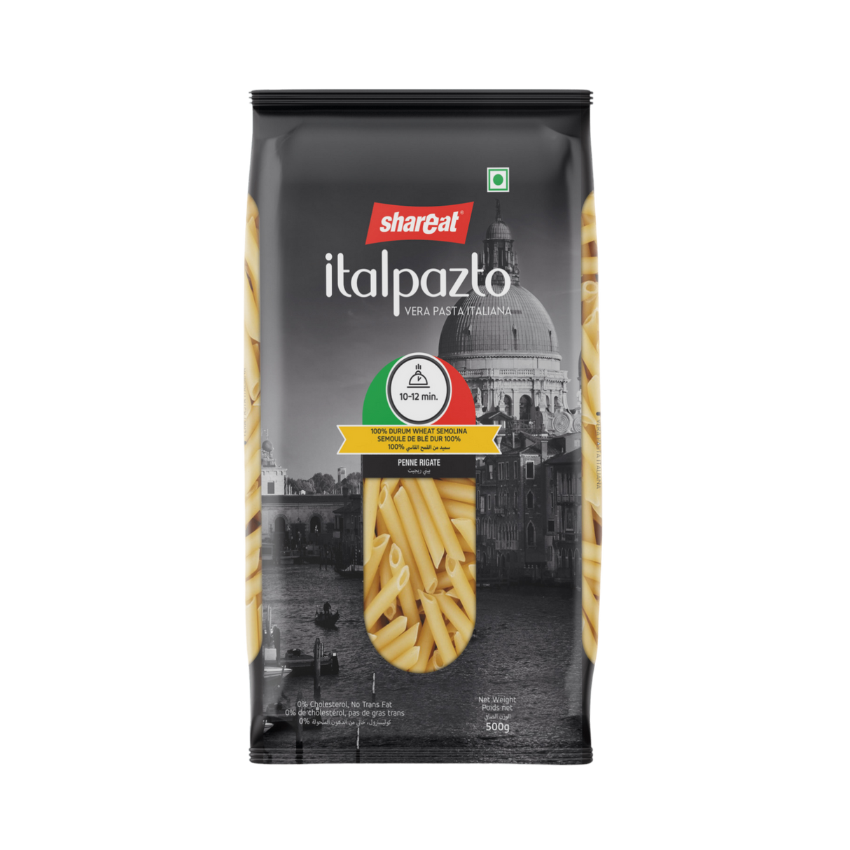 SHAREAT Italpazto Penna Rigate Pasta