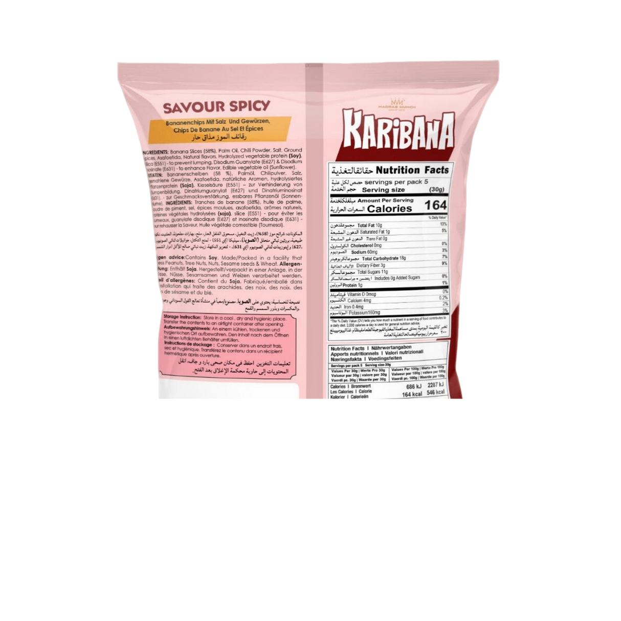 KARIBANA Banana Chips - Savour Spicy