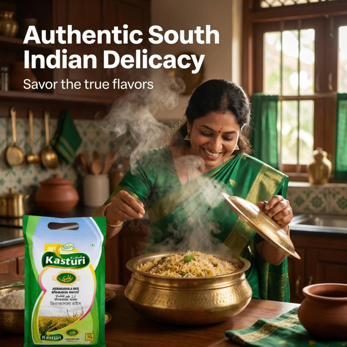 Kasturi Gold Jeerakasala Ghee Rice 2kg