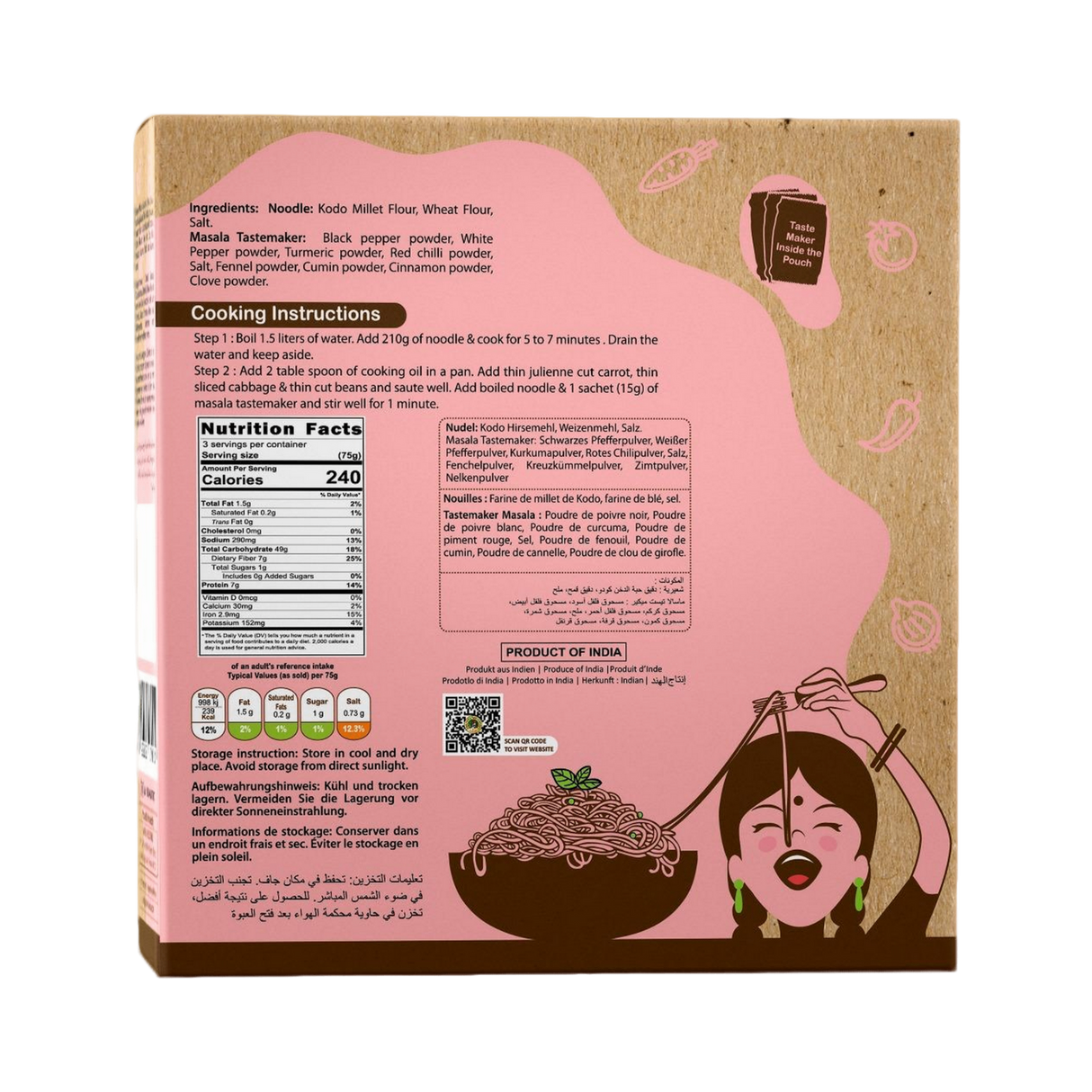 NFS Hakka Noodles: Kodo Millet