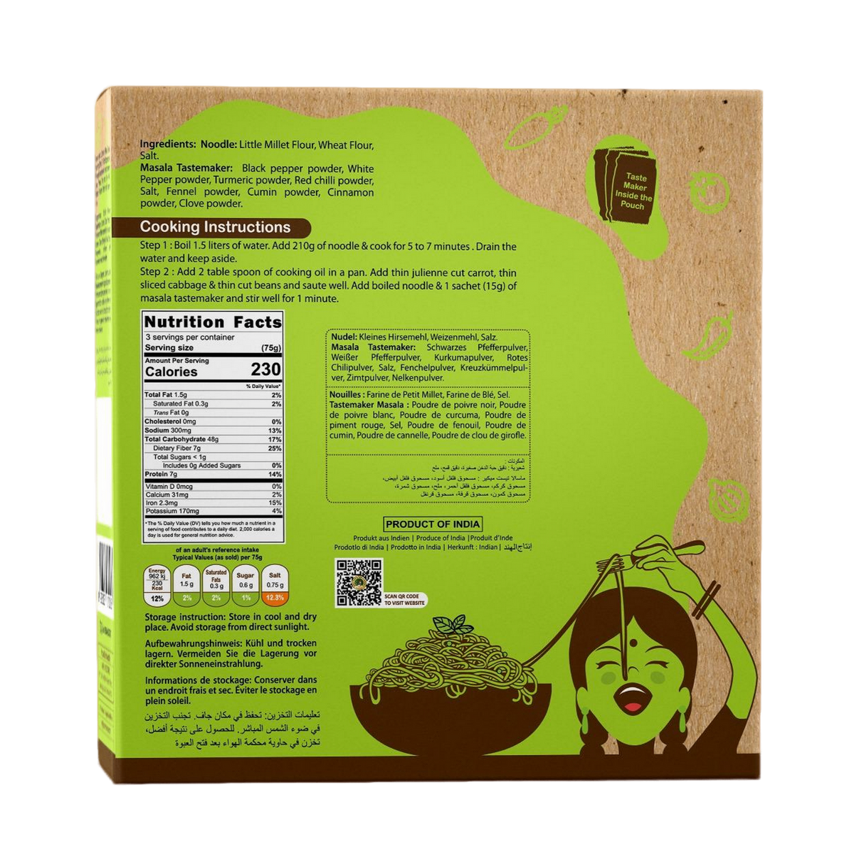 NFS Hakka Noodles: Little Millet