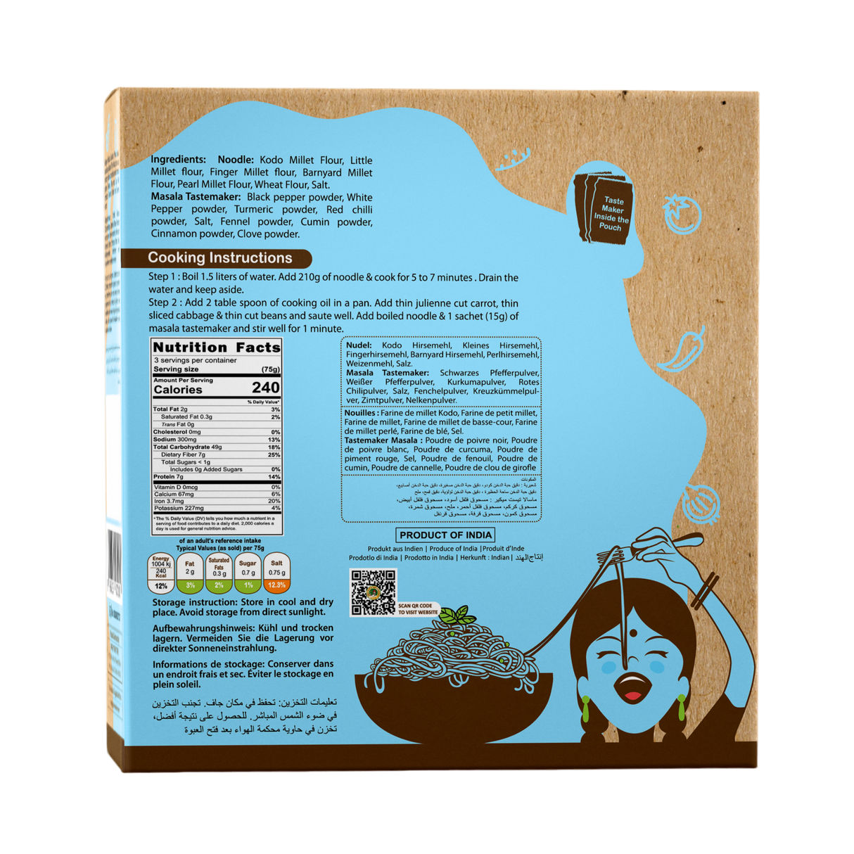 NFS Hakka Noodles: Multi-Millet