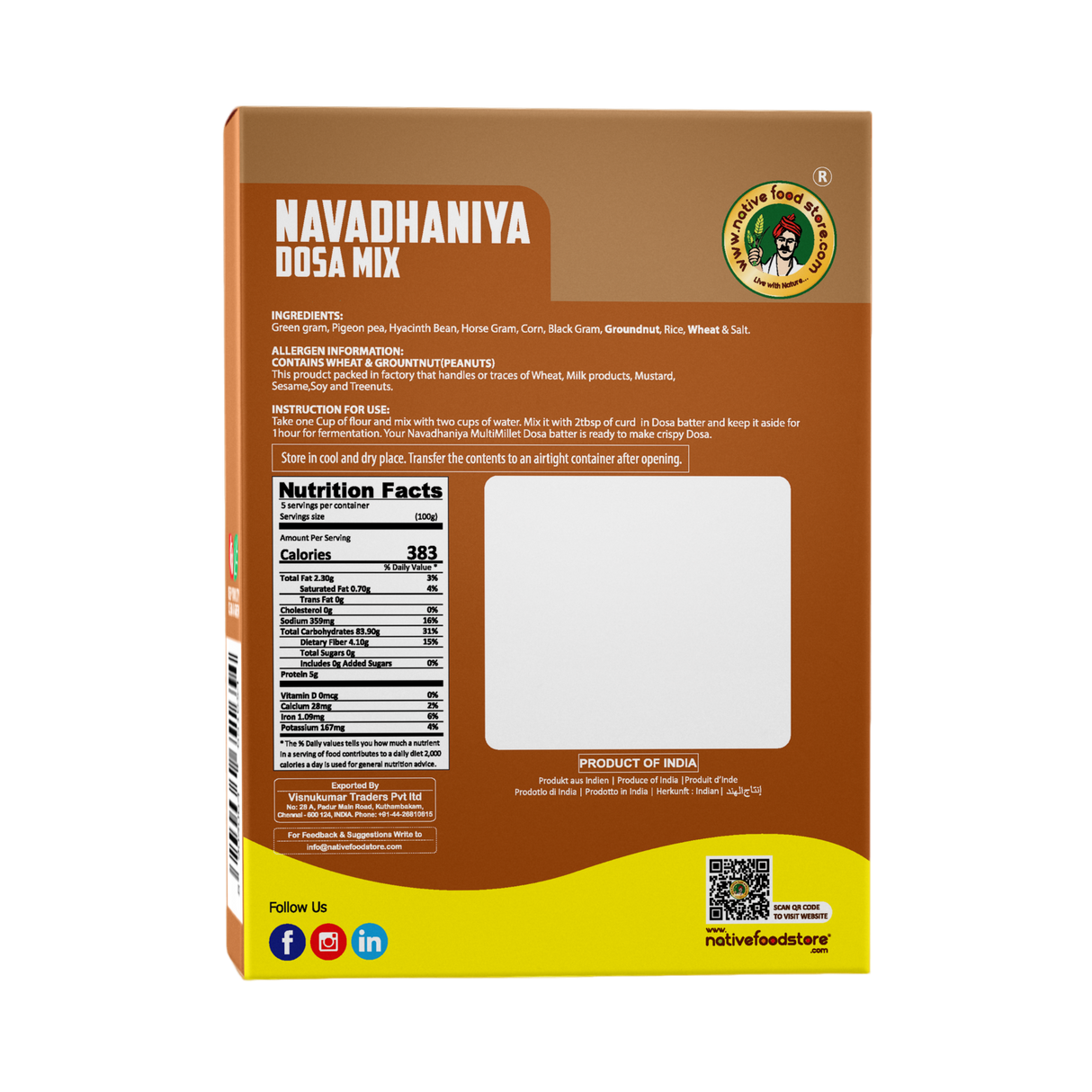 NFS Navadhanya Dosa Mix