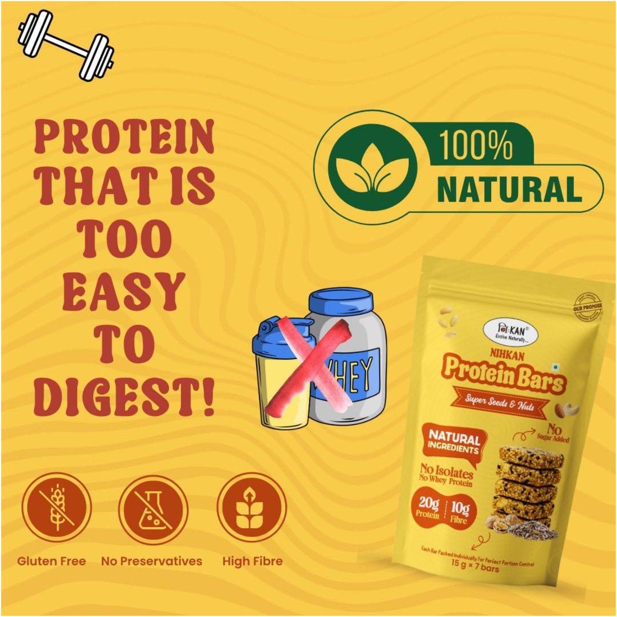 Nihkan Super Seeds & Nuts Bars | 100g