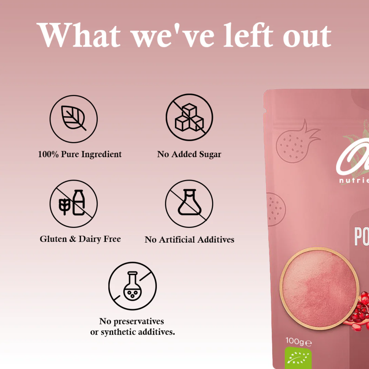OLE Nutrients Pomegranate Powder | 100g